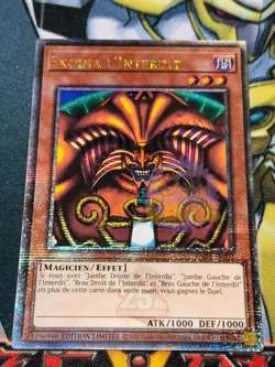 CARTE Yu Gi Oh EXODIA L'INTERDIT TN23-FR002 QCR - Image 1