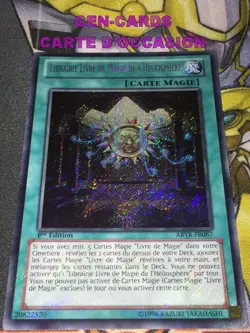 OCCASION Carte Yu Gi Oh LIBRAIRIE LIVRE DE MAGIE DE L'HELIOSPHERE ABYR-FR087 1e - Image 1