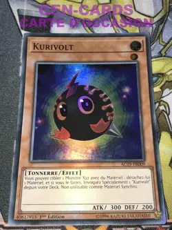 OCCASION Carte Yu Gi Oh KURIVOLT AC19-FR009 1ere edition - Image 1
