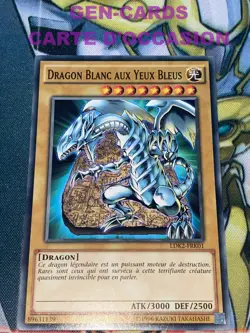 CARTE Yu Gi Oh DRAGON BLANC AUX YEUX BLEUS LDK2-FRK01 VERSION 2 - Image 1