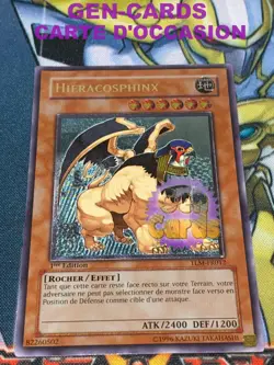 OCCASION Carte Yu Gi Oh HIERACOSPHINX TLM-FR012 1ere edition ULTIMATE RARE - Image 1