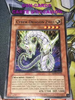 OCCASION Carte Yu Gi Oh CYBER DRAGON ZWEI ABPF-FR035 EC - Image 1