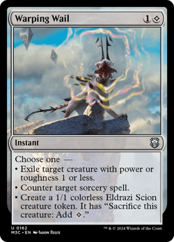 Warping Wail #162 | Near Mint | Modern Horizons 3 Commander Magic MTG - Image 1