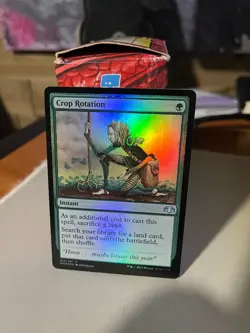 MTG Crop Rotation Dominaria Remastered Foil (154/261) LP FREE SHIPPING - Image 1