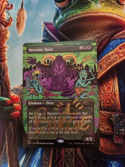 MTG Necrotic Ooze - Secret Lair Drop Regular - Signed By Artist, LP - Image 1