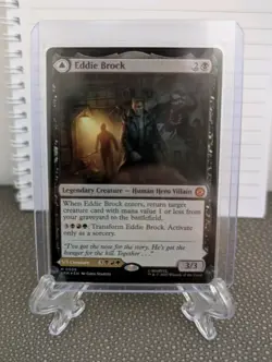 Eddie Brock Venom Lethal Protector Foil Mythic Spiderman MTG M0055 Magic NM - Image 1