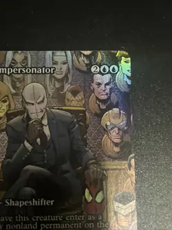 Magic The Gathering:Spiderman- Clever Impersonator(Borderless) 0008 Foil NM - Image 3