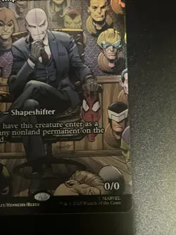 Magic The Gathering:Spiderman- Clever Impersonator(Borderless) 0008 Foil NM - Image 4