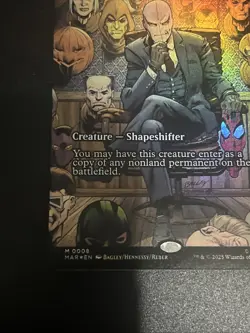 Magic The Gathering:Spiderman- Clever Impersonator(Borderless) 0008 Foil NM - Image 5