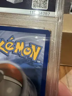 2016 POKEMON XY EVOLUTIONS #102 FULL ART/M BLASTOISE EX PSA 8 - Image 3
