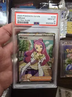 PSA 10 - Pokemon Card - Scarlet & Violet 238/198 - MIRIAM (Ultra Rare) GEM MINT - Image 1
