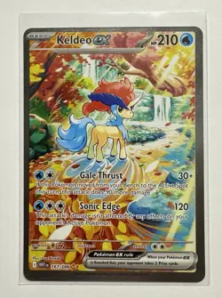Pokemon Keldeo EX 167/086 White Flare Special Illustration English - Image 1