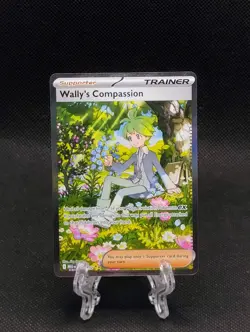 Wally's Compassion 186/132 Pokemon Mega Evolution SIR - Image 1