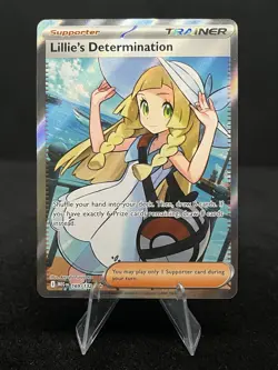 2025 Pokemon Mega Evolution Lillie's Determination 169/132 Near Mint!! - Image 1