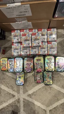 Pokemon TCG: Prismatic Evolutions Booster Bundle & Tins - NEW SEALED!📦✅💨 - Image 3