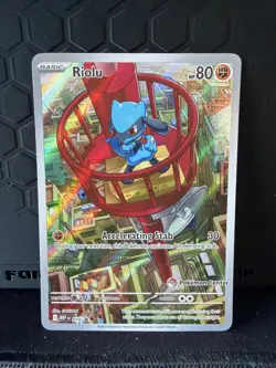 Riolu Pokemon Center Edition 010 Mega Evolution ETB Promo - Pokemon TCG - Image 1