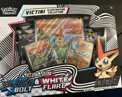 Pokemon TCG Scarlet & Violet Victini Illustration Collection New Sealed - Image 2
