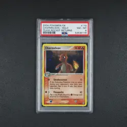 PSA 8 - Glutexo - Charmeleon Pokemon Karte 110/109 Holo Team Rocket Returns /T16 - Image 2