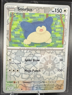 SNORLAX - 144/191 - Surging Sparks EN Pokemon Reverse Holo - Image 1