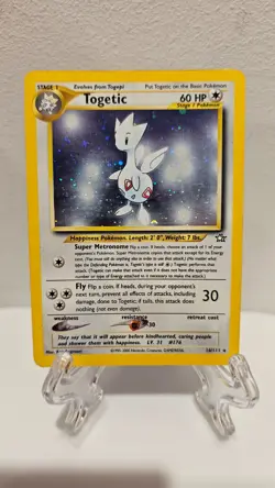 Togetic #16 Holo Pokemon Neo Genesis POKEMON 2000 NEAR MINT - Image 1