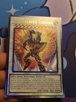 YUGIOH T.G. HALBERD CANNON ASIAN ENGLISH EDITION CR02-AE067 ULTIMATE RARE - Image 2
