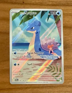 Misty's Lapras - Illustration Rare 194/182 - Pokemon Destined Rivals Holo Card - Image 2