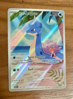 Misty's Lapras - Illustration Rare 194/182 - Pokemon Destined Rivals Holo Card - Image 4