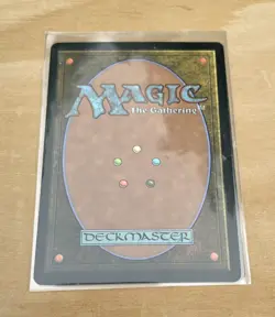 MTG Japanese Leviathan Creature Mark Tedin 1996 Magic Card Black borderline - Image 2