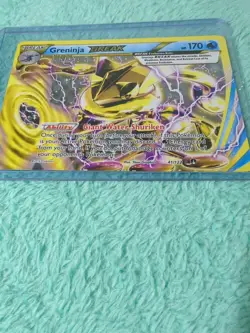 Pokemon TCG XY Breakpoint Greninja Ultra Rare Holo Card 41/122 2016 Edition - Image 2