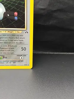 Magnemite 7/75 Neo Discovery Holo Rare Vintage Pokemon Card - Image 4