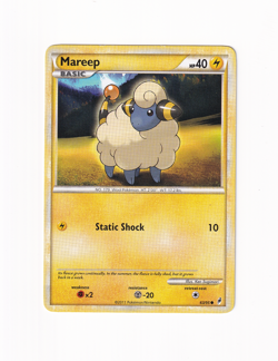 Mareep 63/95 Call Of Legends Regular Non Holo Pokemon Card Moderately Played MP - Image 1
