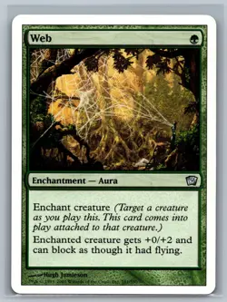 Magic The Gathering 9th Edition Web #281/350 MTG TCG CCG Ninth - Image 1