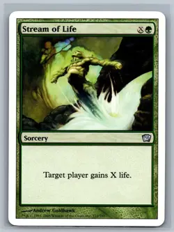 Magic The Gathering 9th Edition Stream of Life #272/350 MTG TCG CCG Ninth - Image 1