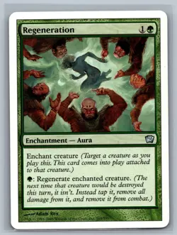 Magic The Gathering 9th Edition Regeneration #265/350 MTG TCG CCG Ninth - Image 1