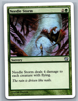 Magic The Gathering 9th Edition Needle Storm #259/350 MTG TCG CCG Ninth - Image 1