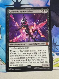 2025 MTG Spider-Man Gwenom, Remorseless #56 - Image 1