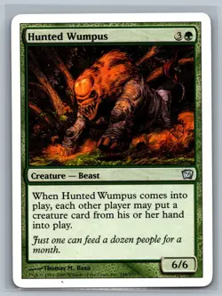 Magic The Gathering 9th Edition Hunted Wumpus #248/350 MTG TCG CCG Ninth - Image 1