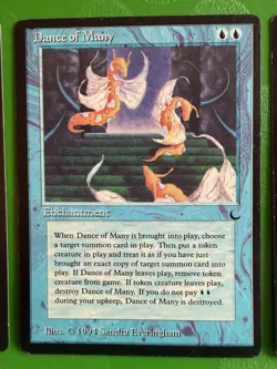 MTG Magic the Gathering - Dance of Many - The Dark - 4x - Image 4