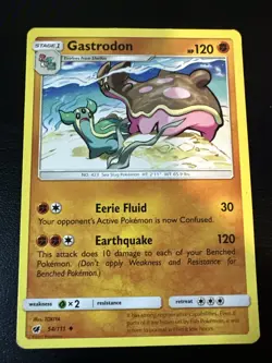 Gastrodon 54/111 Uncommon Pokemon Sun & Moon Crimson Invasion - Image 1