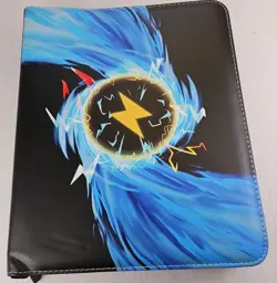 Pokemon 3Ring Binder 11" x 13" 9 pocket for Trading Cards NEW Holds 900 Cards(A) - Image 1