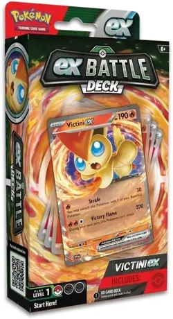 Pokemon TCG: Victini EX Battle Deck - Brand New Sealed - Image 1