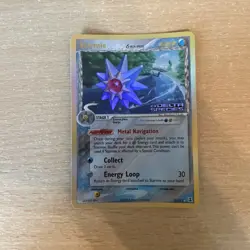 Pokemon EX Delta Starmie Reverse Holo 2005 #15/113 EX Delta Species STAMPED - Image 1