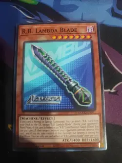 Yugioh! R.B. Lambda Blade DOOD-EN091 Doom of Dimensions COMMON - Image 1