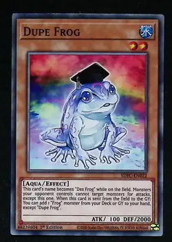 Dupe Frog - SDFC-EN022 - Common - 1st Edition - Yugioh - Image 1