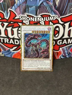 Yugioh Beelze of the Diabolic Dragons PGLD-EN016 Gold Secret Rare NM - Image 1