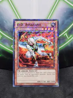 Yugioh D.D. Assailant BP02-EN028 Mosaic Rare 1st Edition NM - Image 1