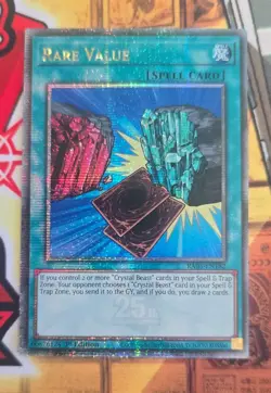 Rare Value RA03-EN182 Quarter Century Secret Rare Yugioh Quarter Century Bonanza - Image 1