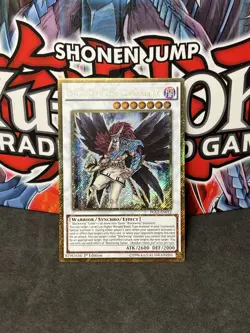Yugioh Blackwing Tamer Obsidian Hawk Joe PGL2-EN012 Gold Secret Rare 1st Ed NM - Image 1