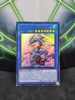Yugioh Sauravis, the Ancient and Ascended DUOV-EN075 Ultra Rare 1st Edition NM - Image 1