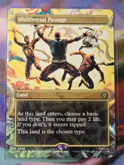 Multiversal Passage - MTG Marvel’s Spider-Man Borderless - Mint/NM - Image 1